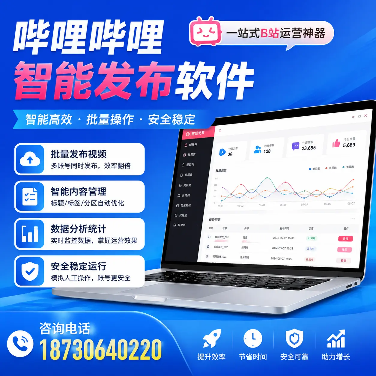 如何通过哔哩哔哩智能发布软件提升 晋中 企业曝光率
